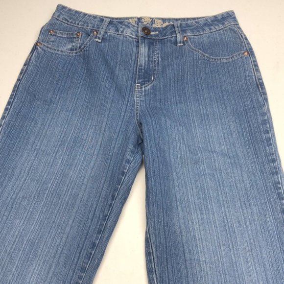 LIKE NEW VINTAGE FADED GLORY CROP BERMUDA 8/29x19 🦋 - Picture 2 of 11